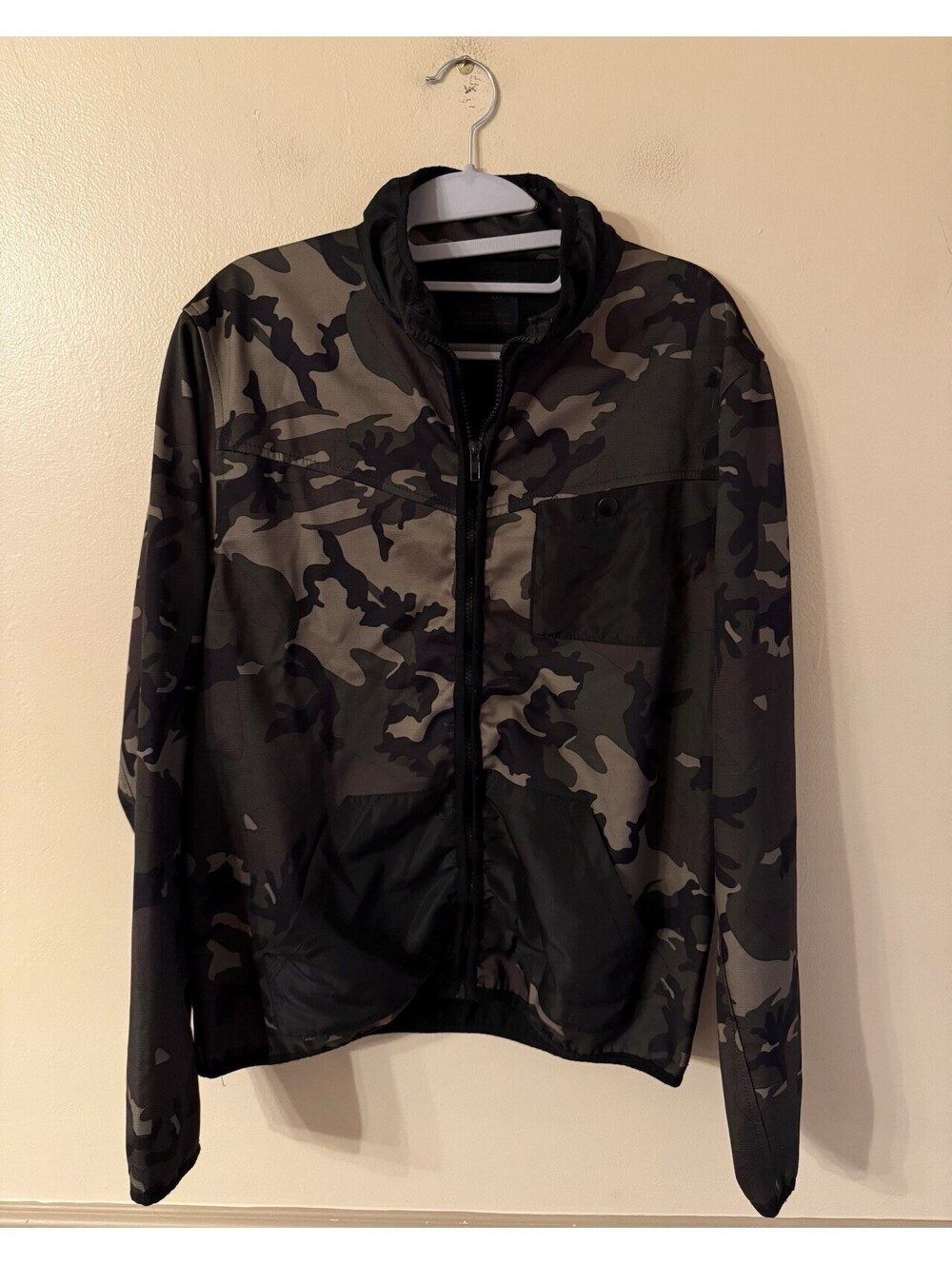 Nomad Fleece Lined Full Zip Camo Jacket Men’s M Hunting Outdoors